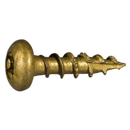 Saberdrive Deck Screw, #9 x 3/4 in, Steel, Pan Head, 198 PK 55027
